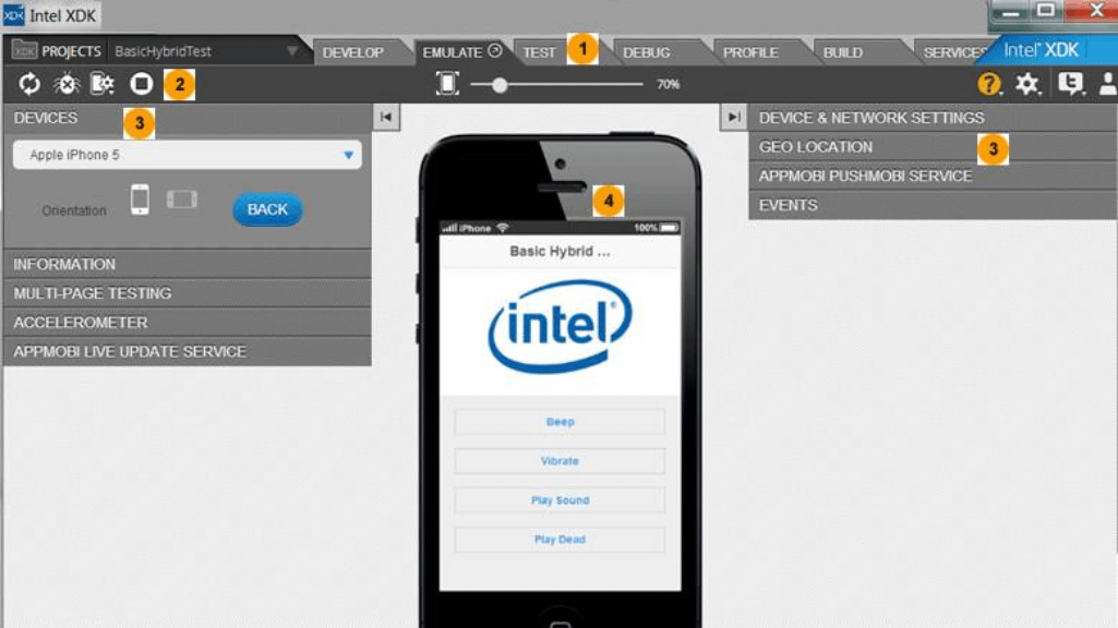 framework IntelXDK