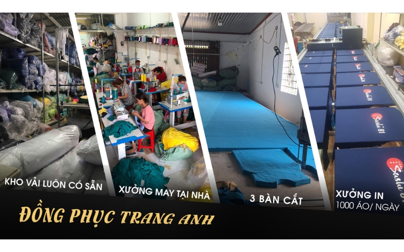 Xưởng may đồng phục Trang Anh