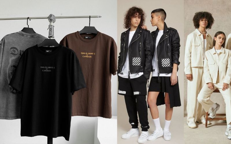 lý do nên nhập quần áo unisex