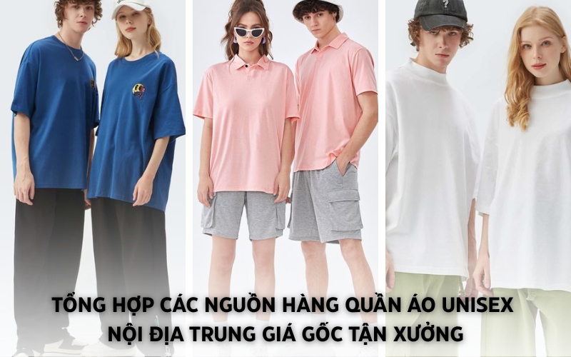 nguồn hàng quần áo unisex